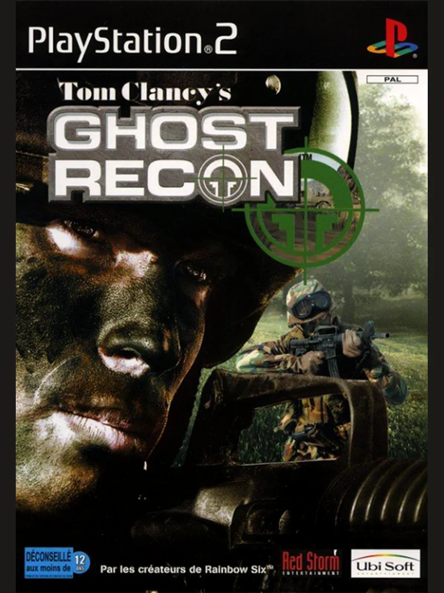 Jaquette face Tom Clancy's Ghost Recon