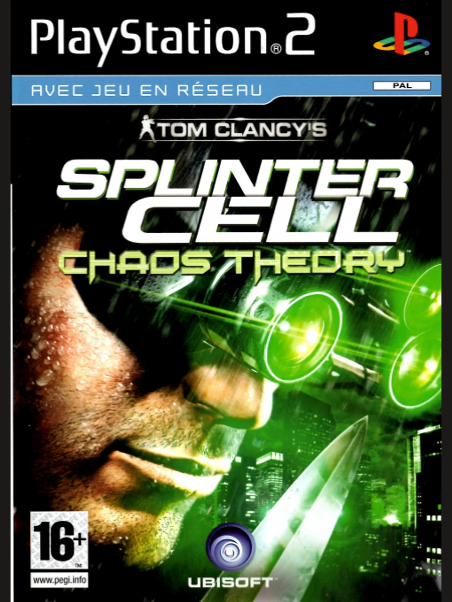 Jaquette face Tom Clancy's Splinter Cell: Chaos Theory