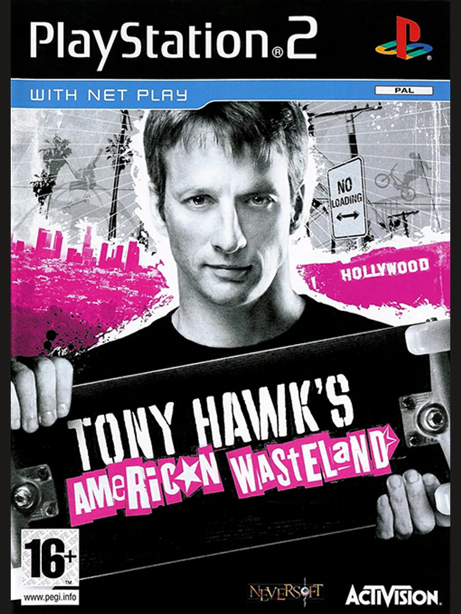 Jaquette face Tony Hawk's American Wasteland