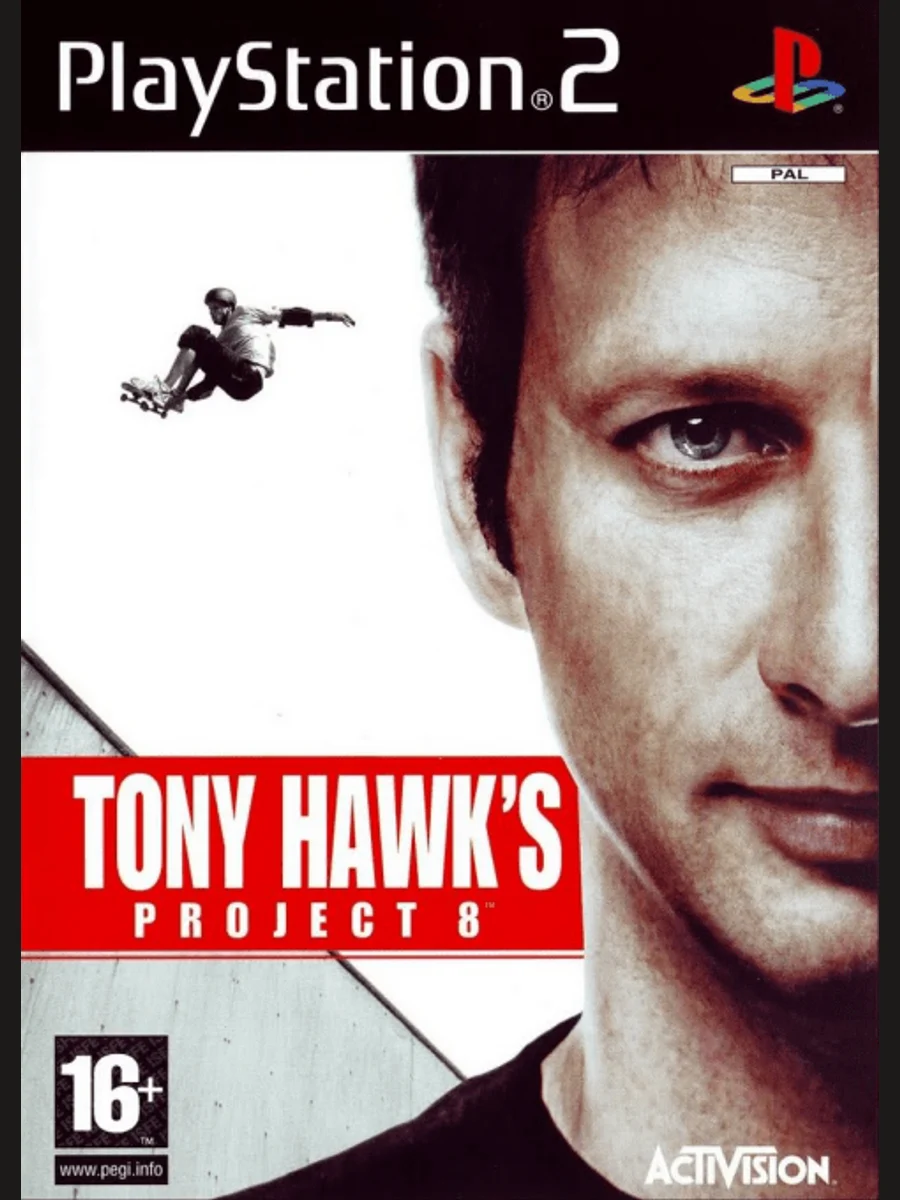 Jaquette face Tony Hawk's Project 8