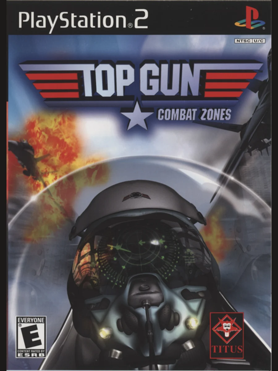 Jaquette face Top Gun: Combat Zones