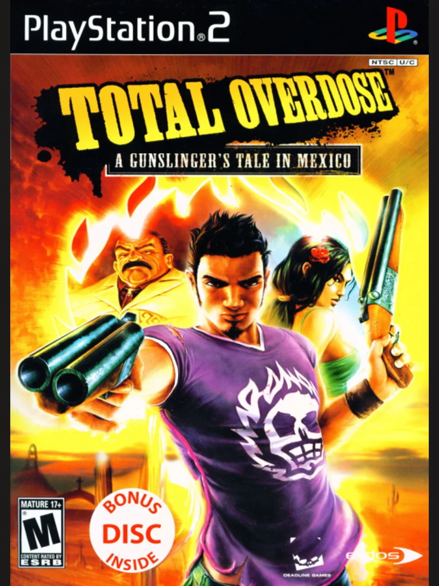 Jaquette face Total Overdose: A Gunslinger's Tale in Mexico