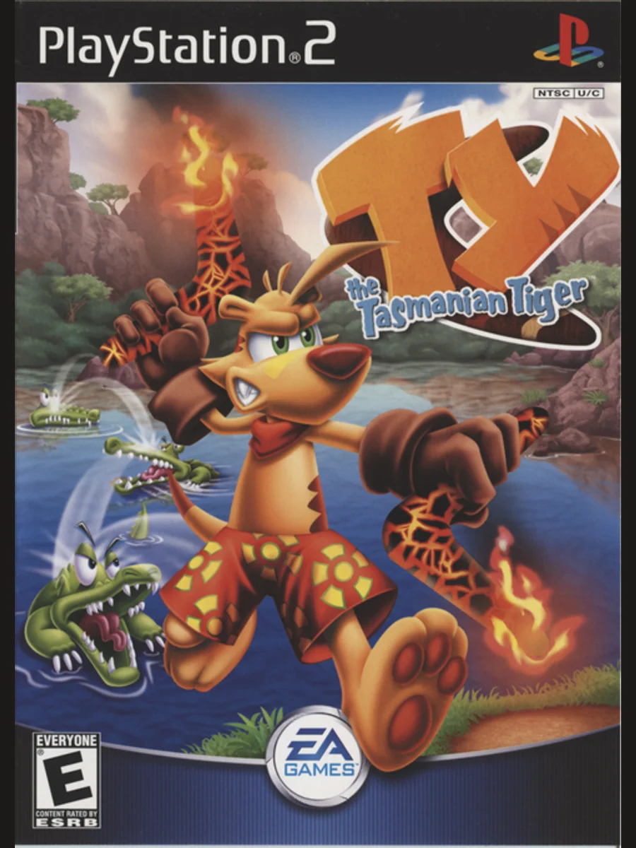 Jaquette face Ty the Tasmanian Tiger