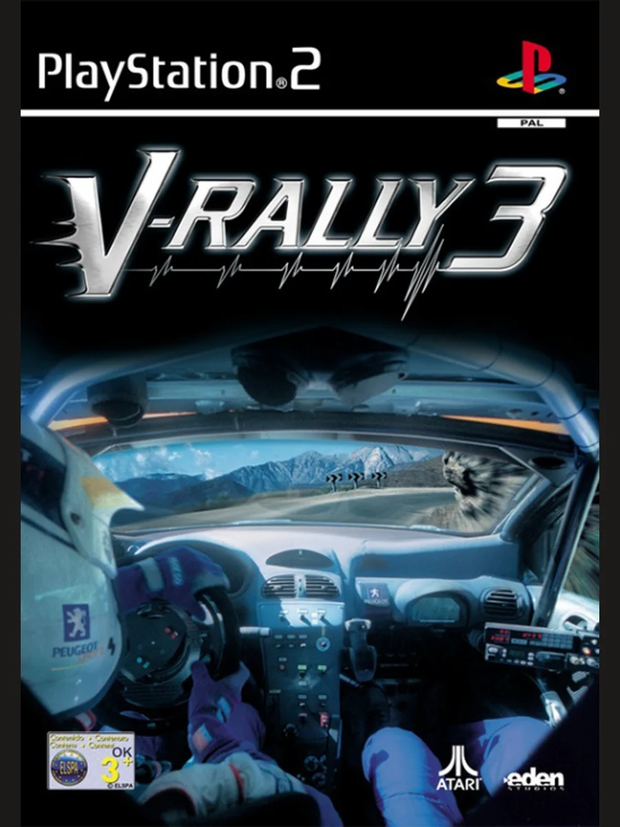Jaquette face V-Rally 3