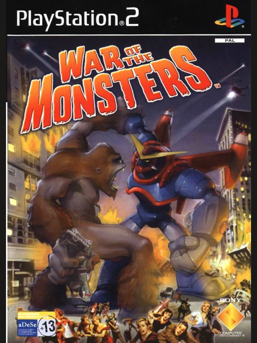 Jaquette face War of the Monsters