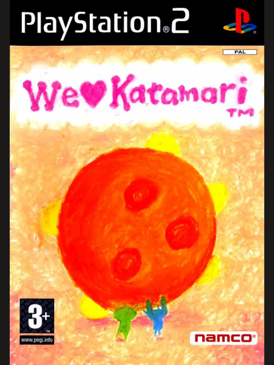 Jaquette face We Love Katamari