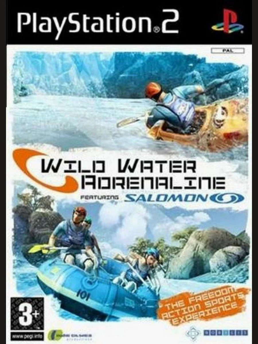 Jaquette face Wild Water Adrenaline featuring Salomon