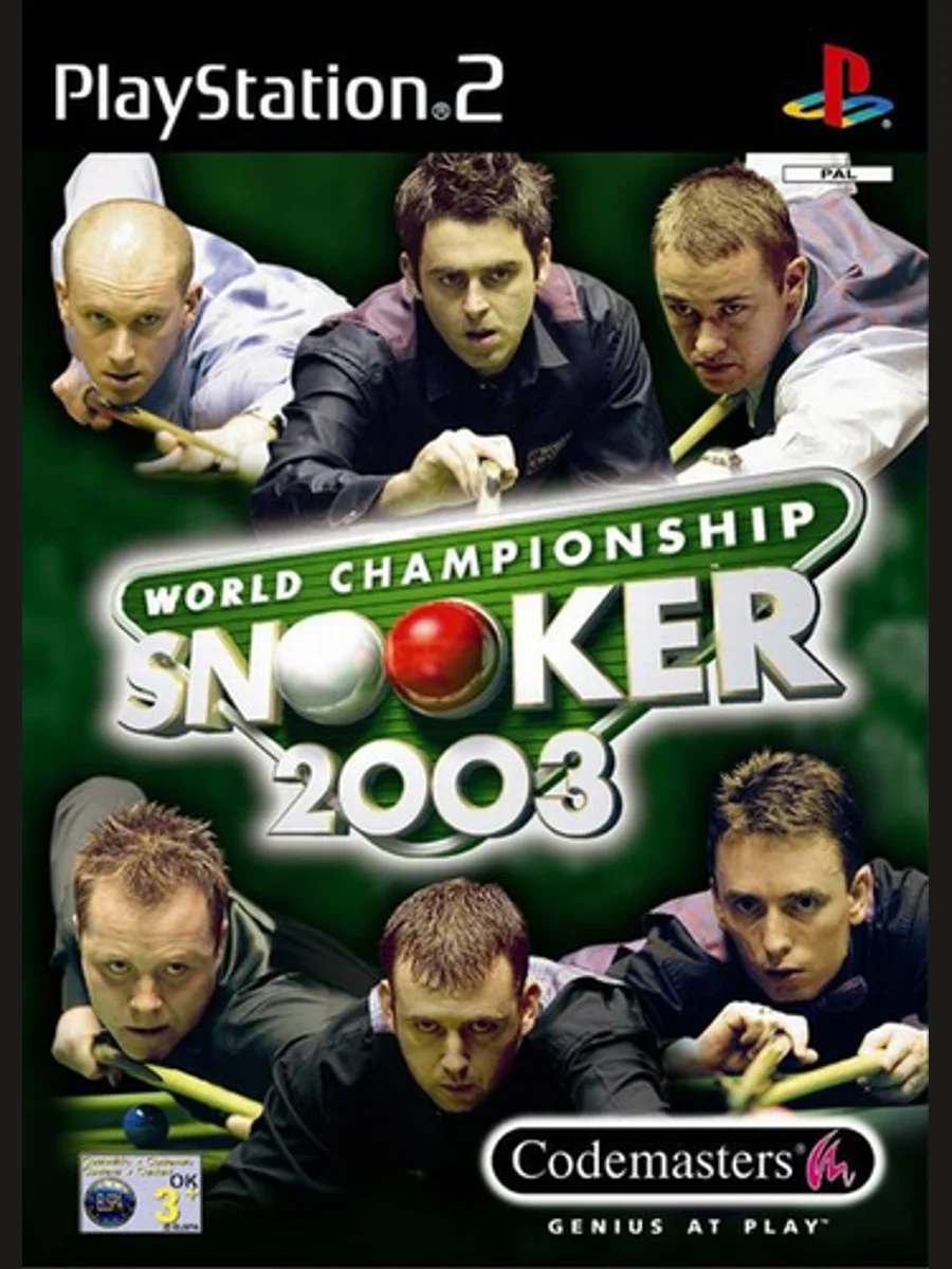 Jaquette face World Championship Snooker 2003