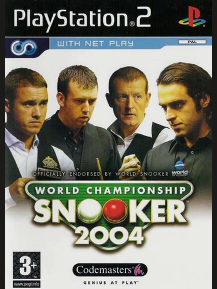Jaquette face World Championship Snooker 2004