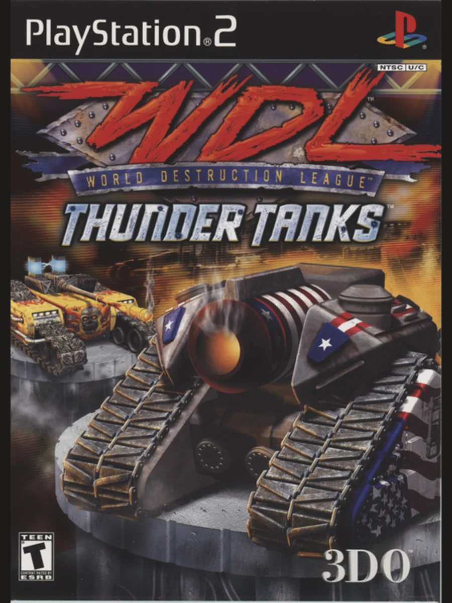 Jaquette face World Destruction League: Thunder Tanks