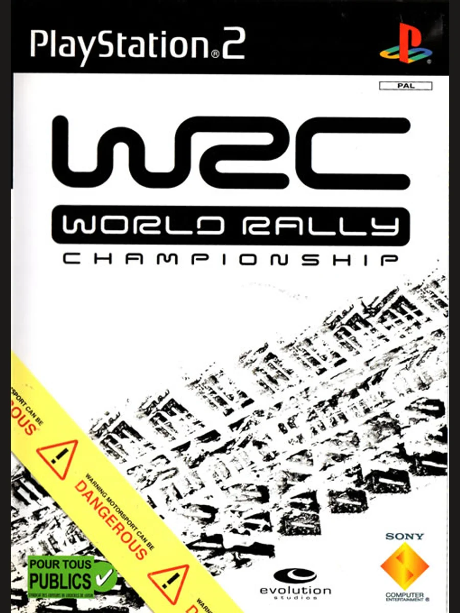 Jaquette face World Rally Championship
