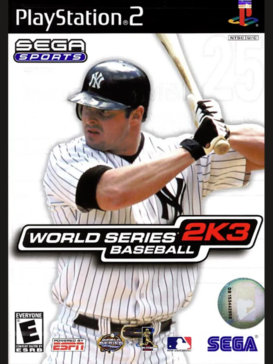 Jaquette face World Series Baseball 2K3