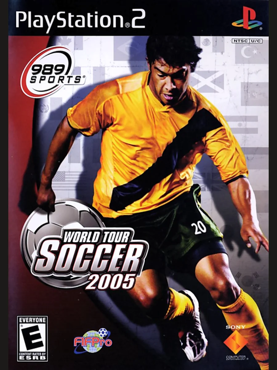 Jaquette face World Tour Soccer 2005