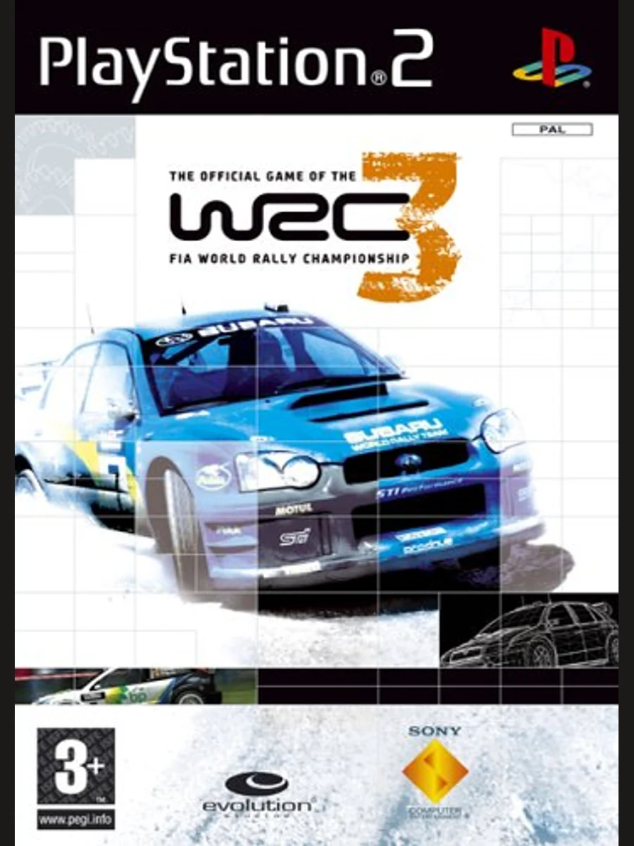 Jaquette face WRC 3