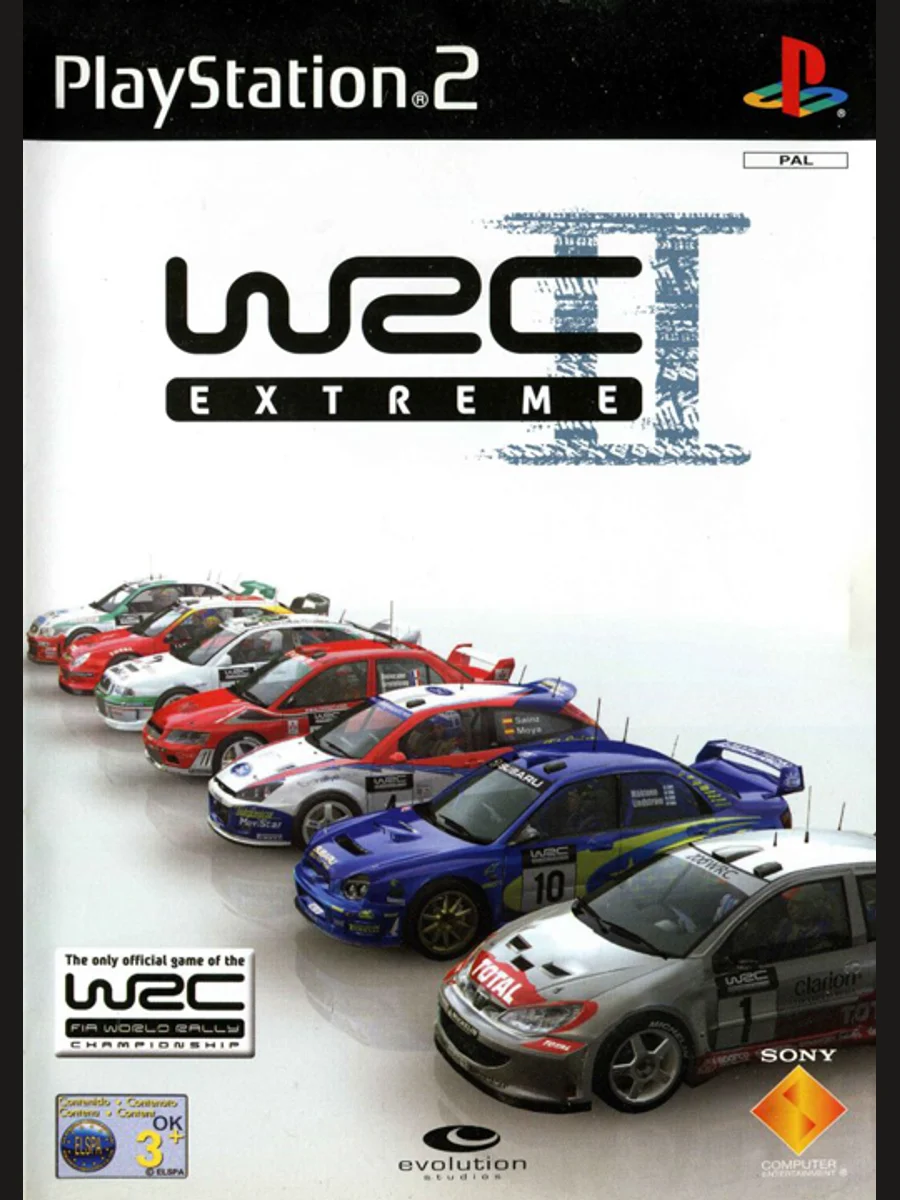 Jaquette face WRC II Extreme