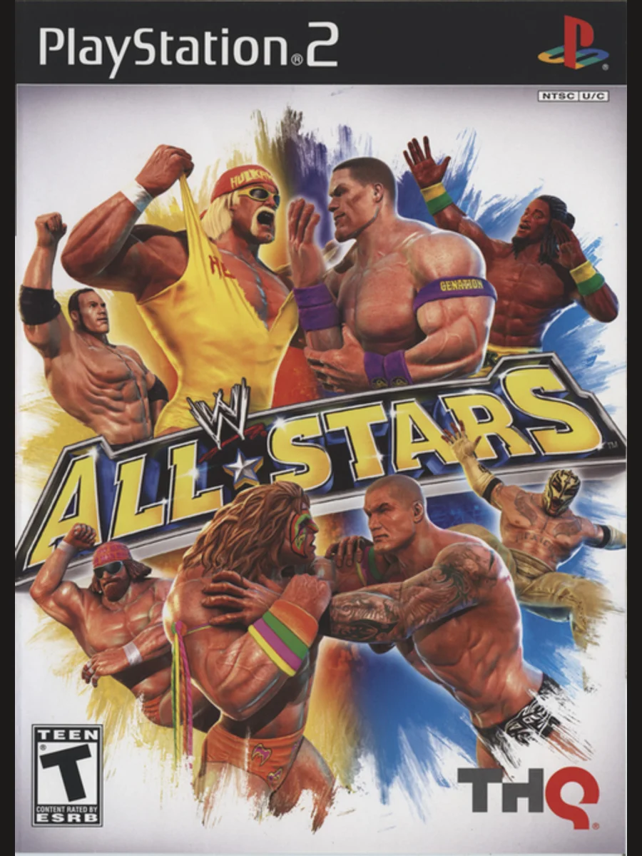 Jaquette face WWE All Stars
