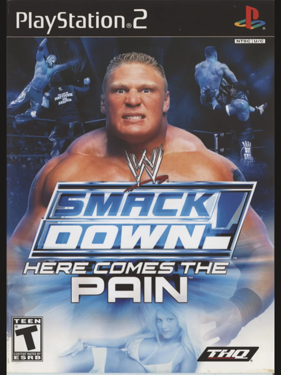 Jaquette face WWE SmackDown! Here Comes The Pain