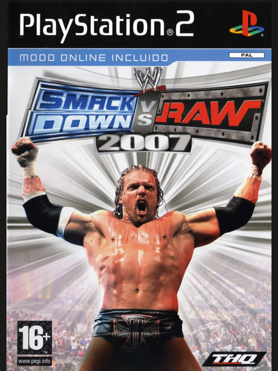 Jaquette face WWE SmackDown vs. Raw 2007