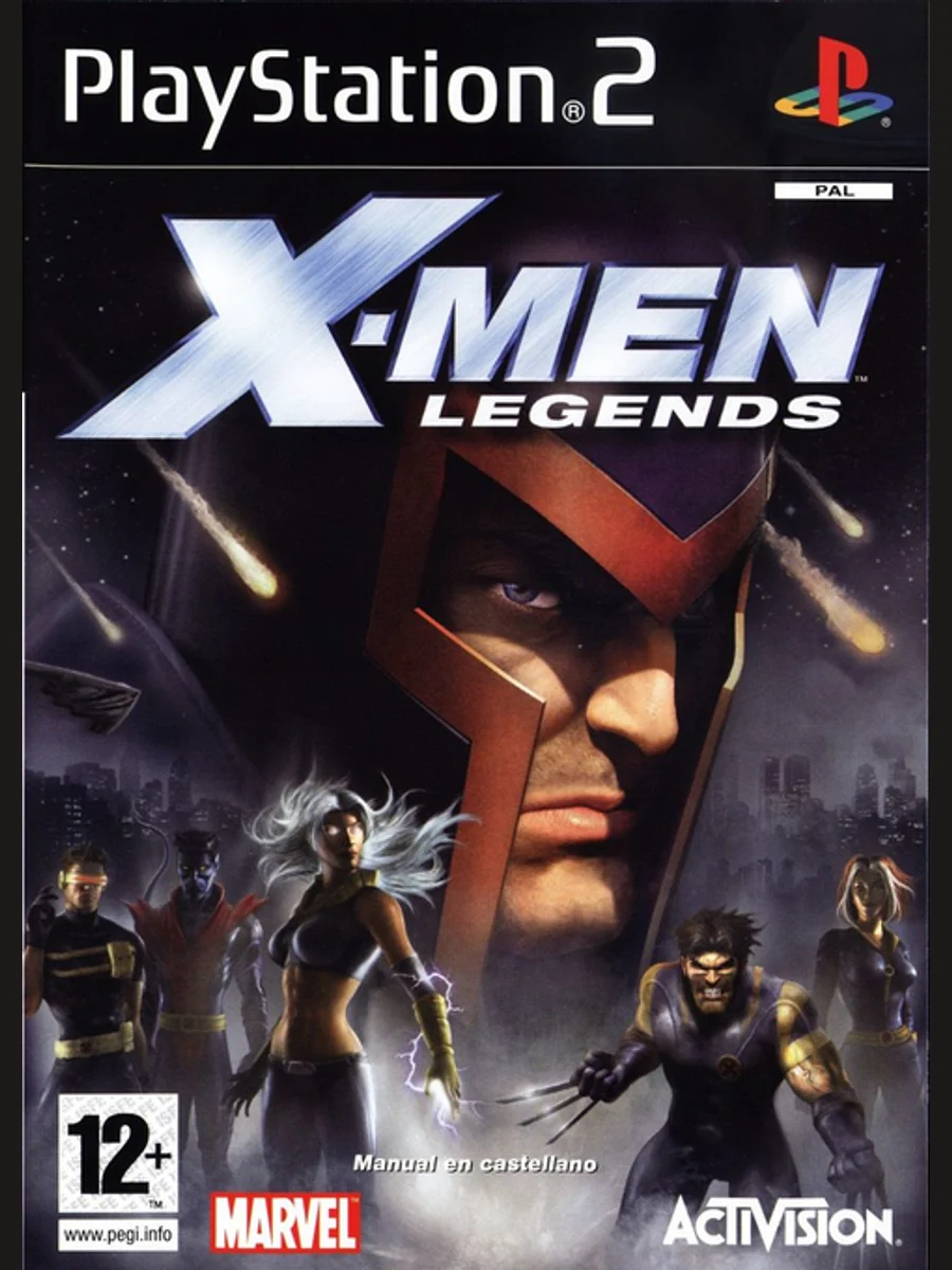 Jaquette face X-Men Legends