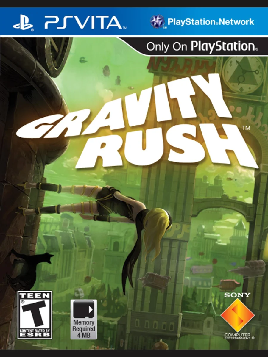 Jaquette face Gravity Rush