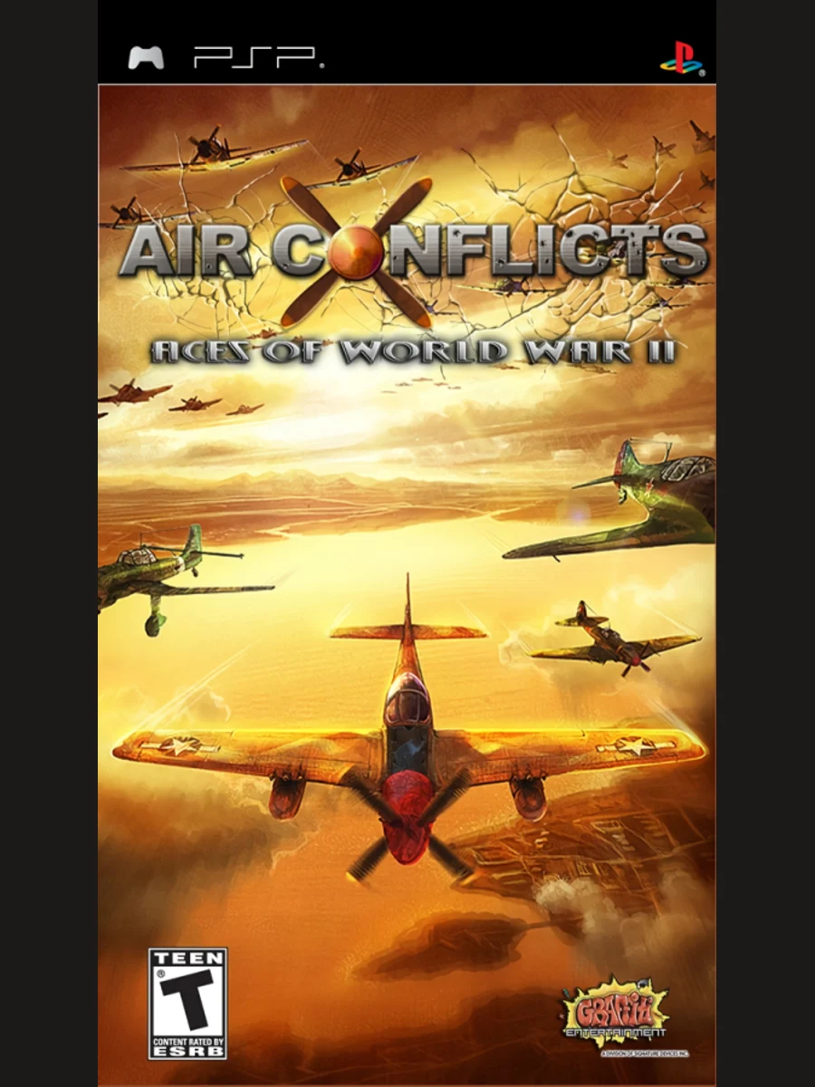 Jaquette face Air Conflicts: Aces of World War II