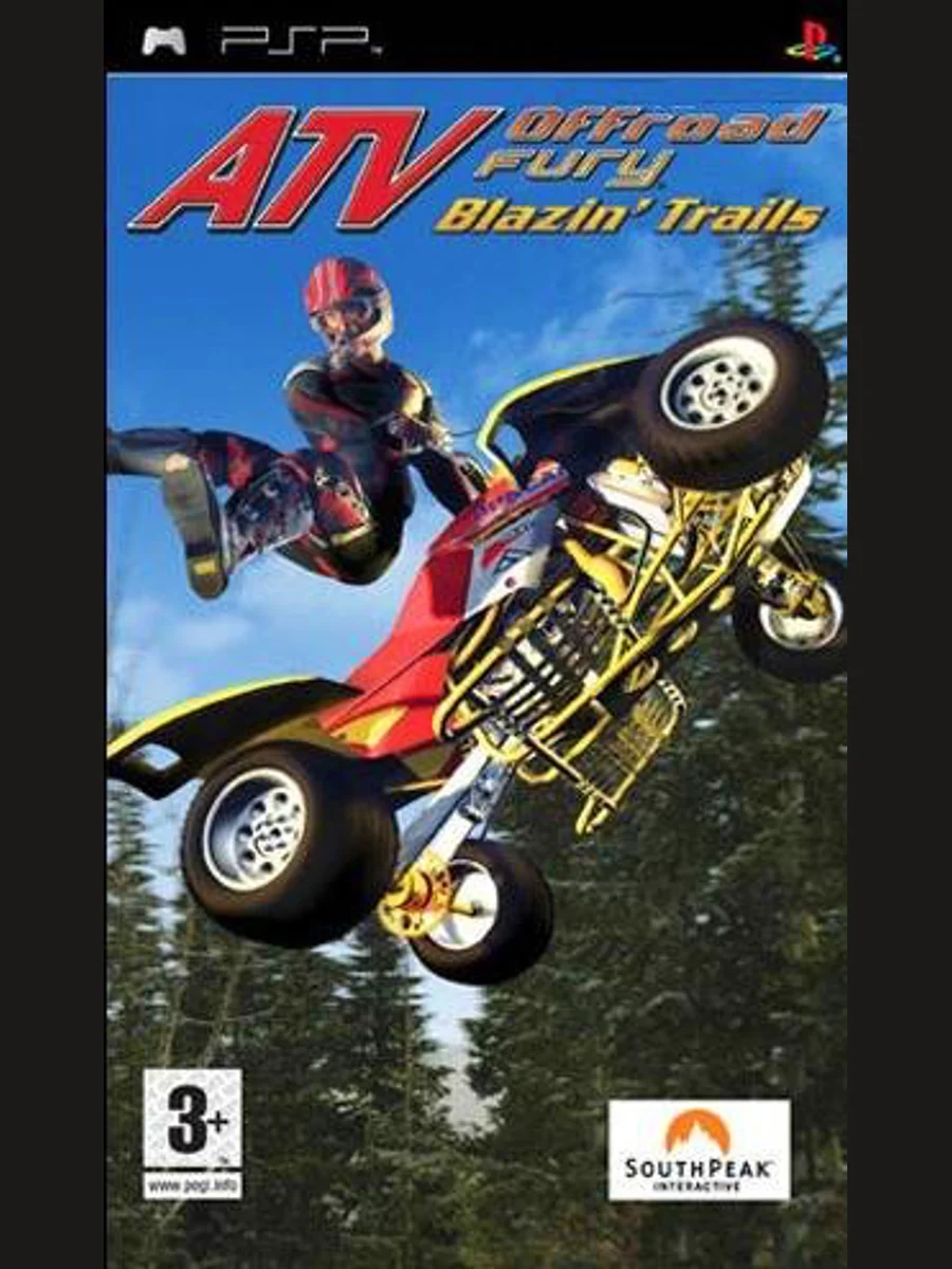 Jaquette face ATV Offroad Fury: Blazin' Trails