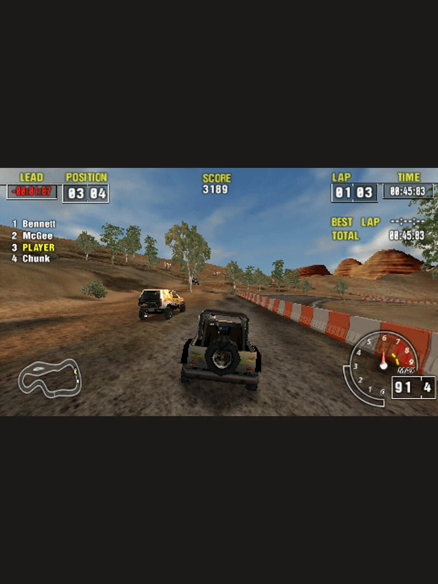 Jaquette face ATV Offroad Fury Pro
