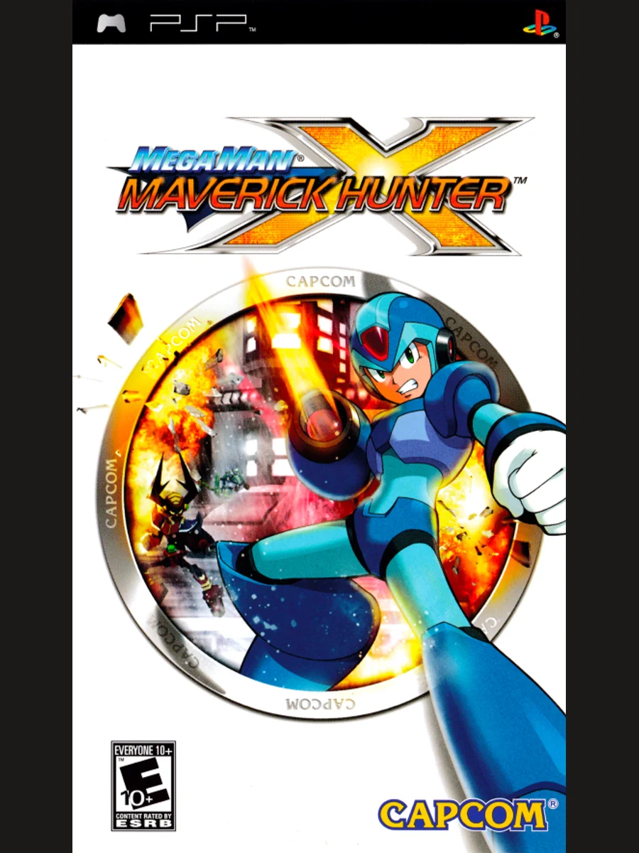 Jaquette face Mega Man Maverick Hunter X