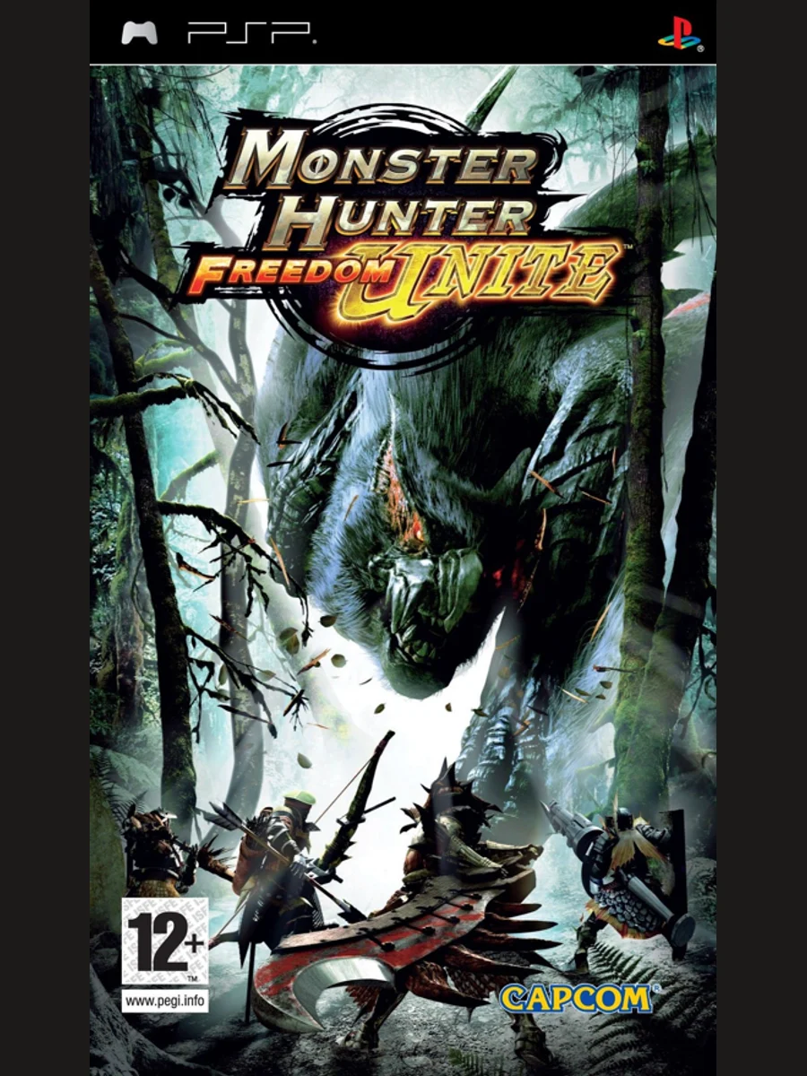 Jaquette face Monster Hunter Freedom Unite