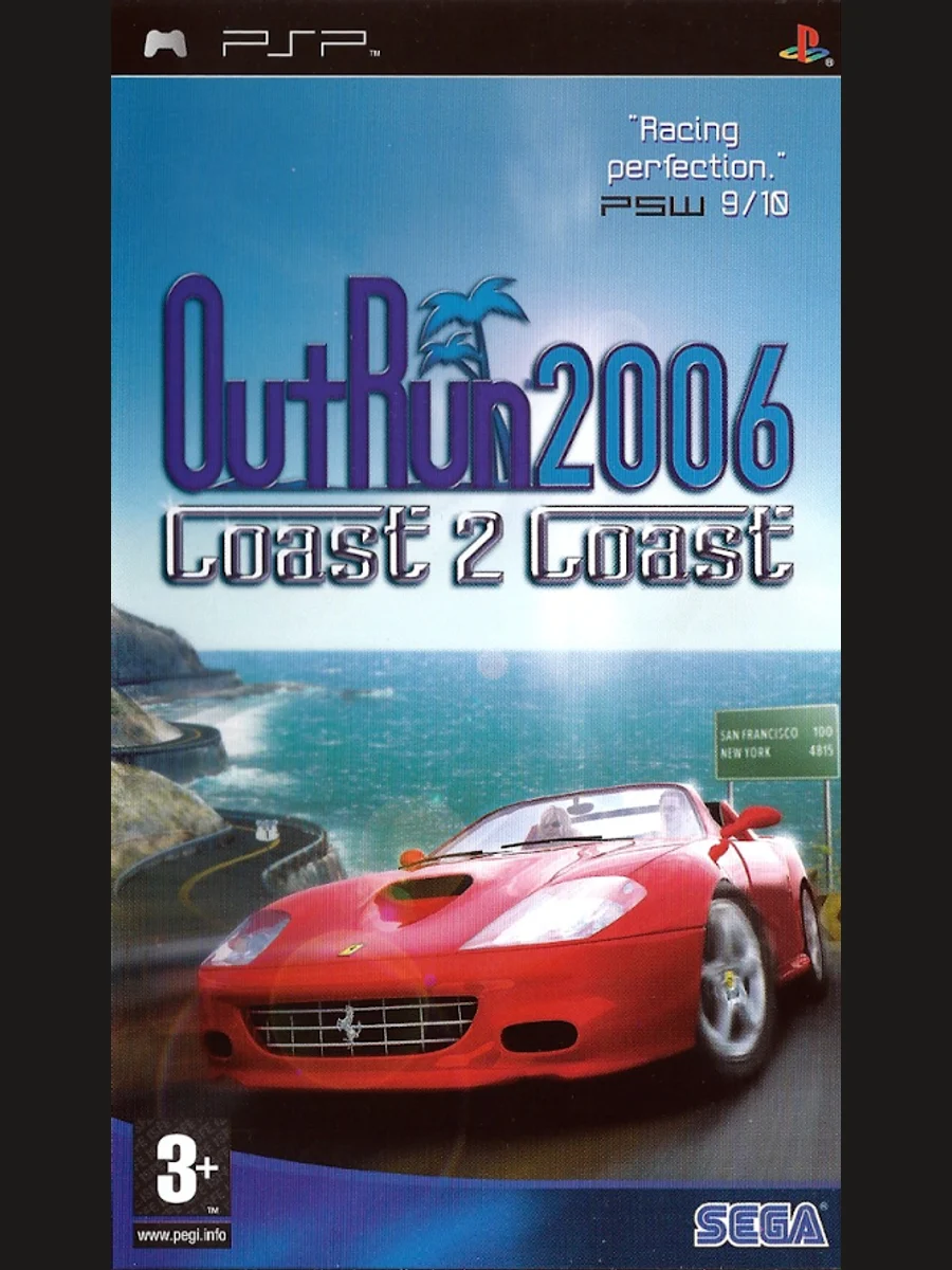 Jaquette face OutRun 2006: Coast 2 Coast
