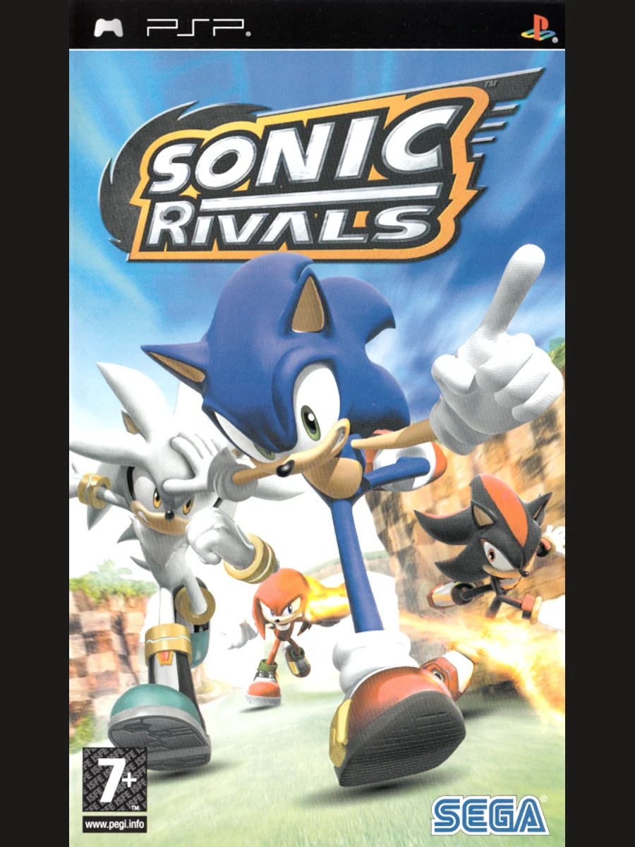 Jaquette face Sonic Rivals