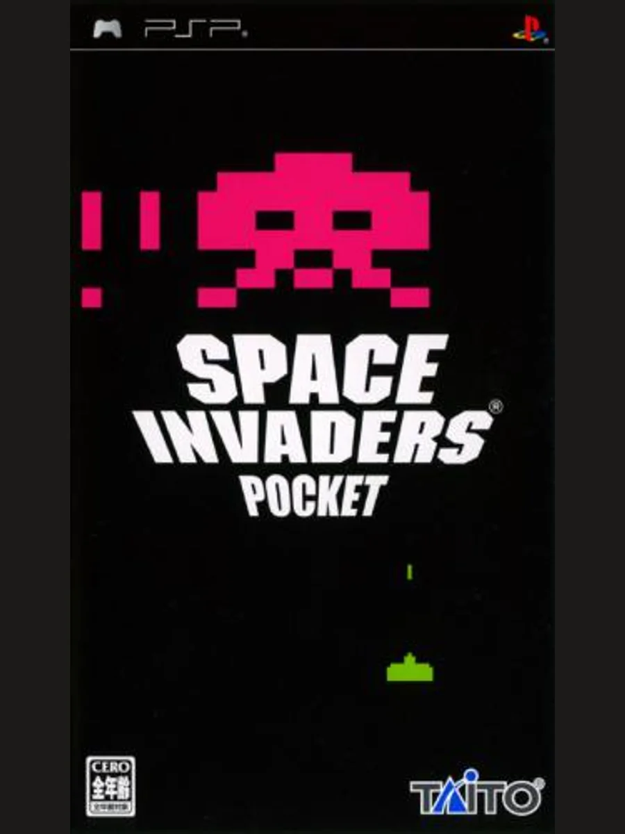 Jaquette face Space Invaders Pocket