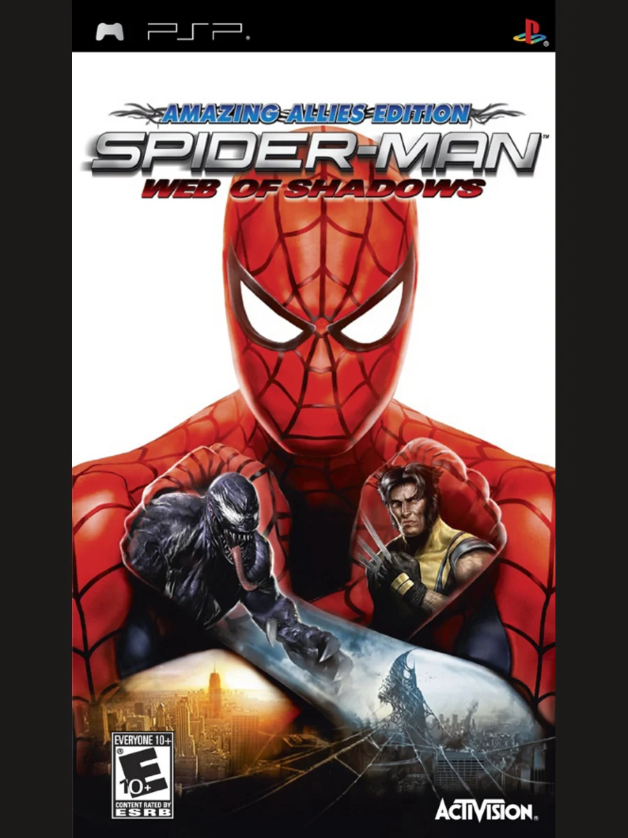 Jaquette face Spider-Man: Web of Shadows