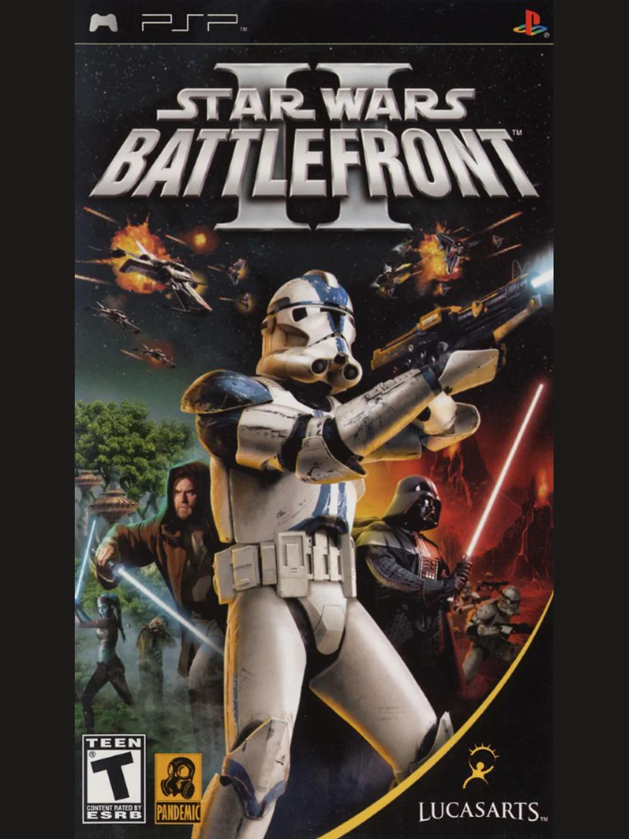 Jaquette face Star Wars: Battlefront II