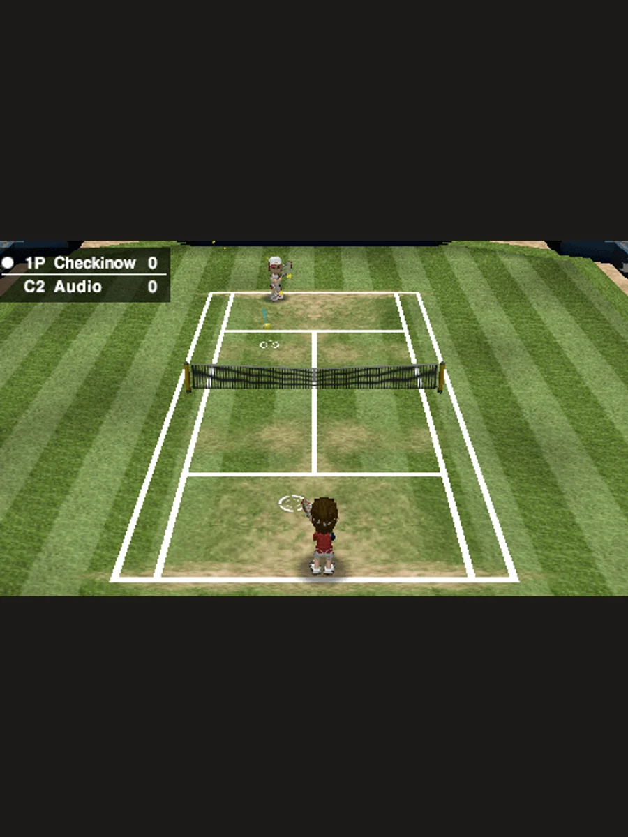 Jaquette face Super Pocket Tennis