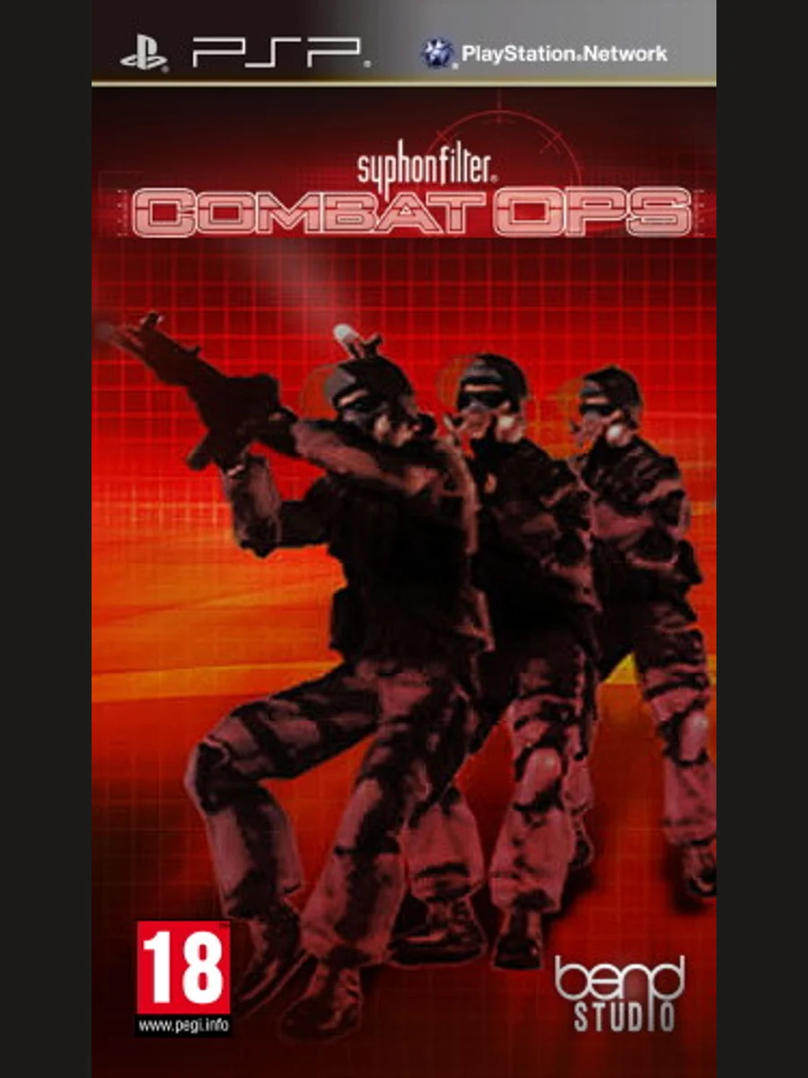 Jaquette face Syphon Filter: Combat Ops