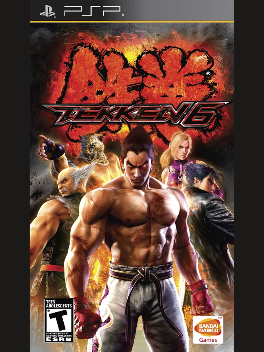 Jaquette face Tekken 6