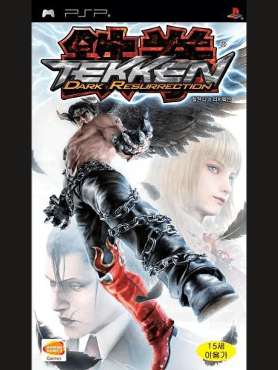 Jaquette face Tekken: Dark Resurrection