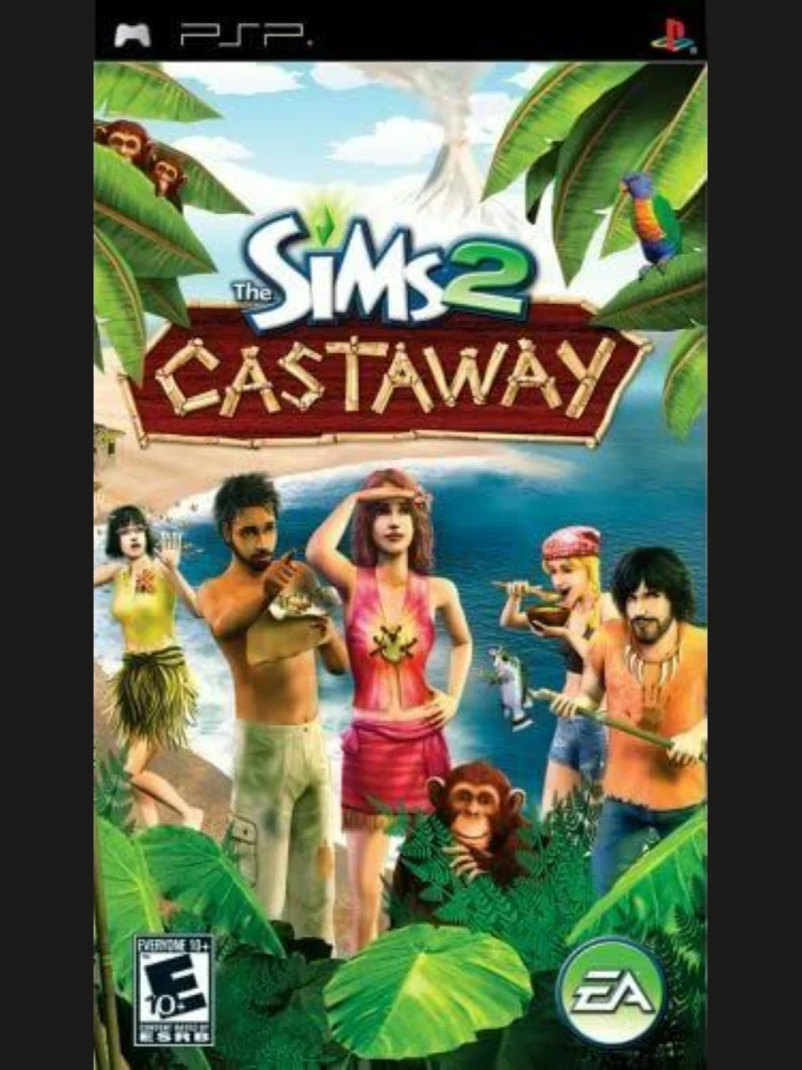 Jaquette face The Sims 2: Castaway