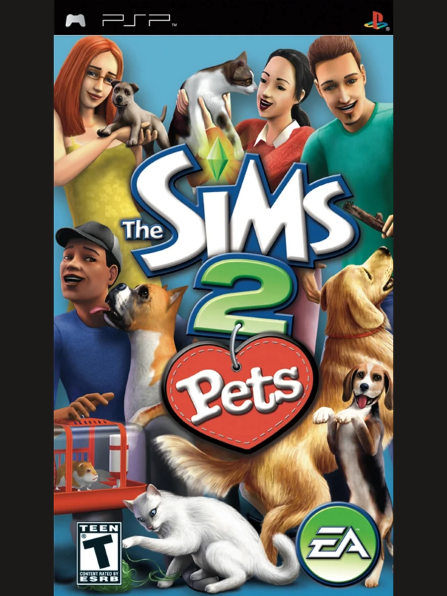 Jaquette face The Sims 2: Pets