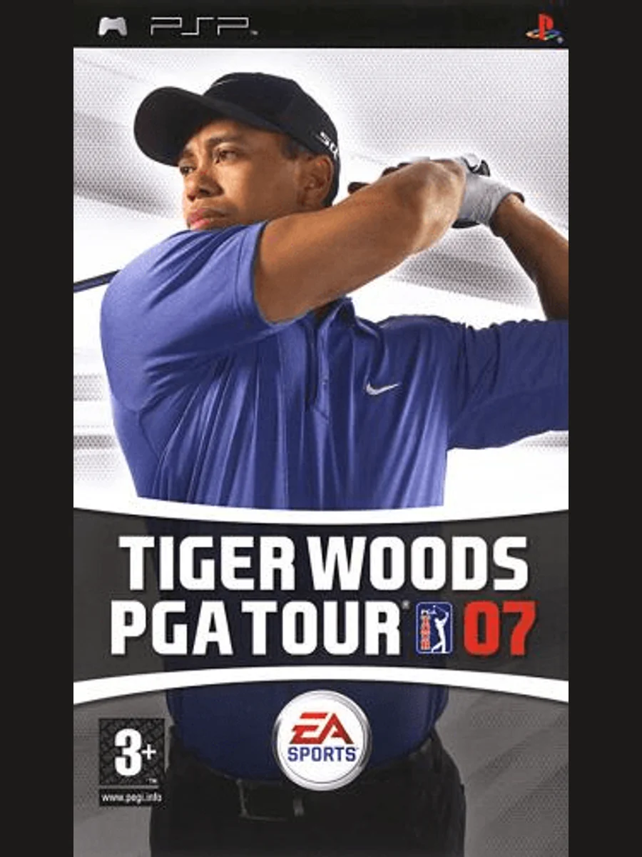 Jaquette face Tiger Woods PGA Tour 07