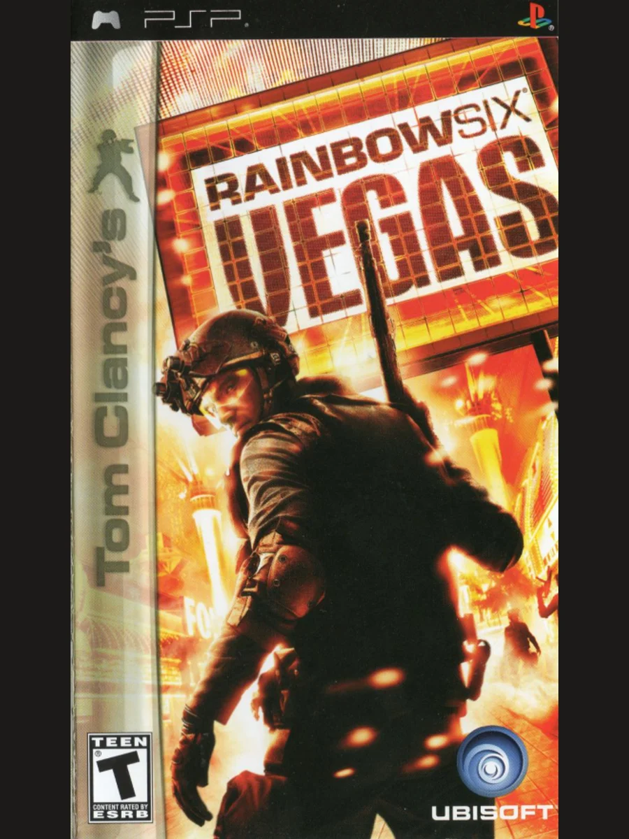 Jaquette face Tom Clancy's Rainbow Six: Vegas