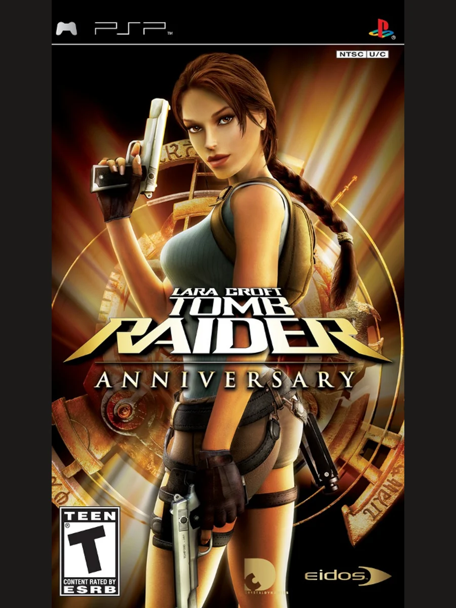 Jaquette face Tomb Raider: Anniversary