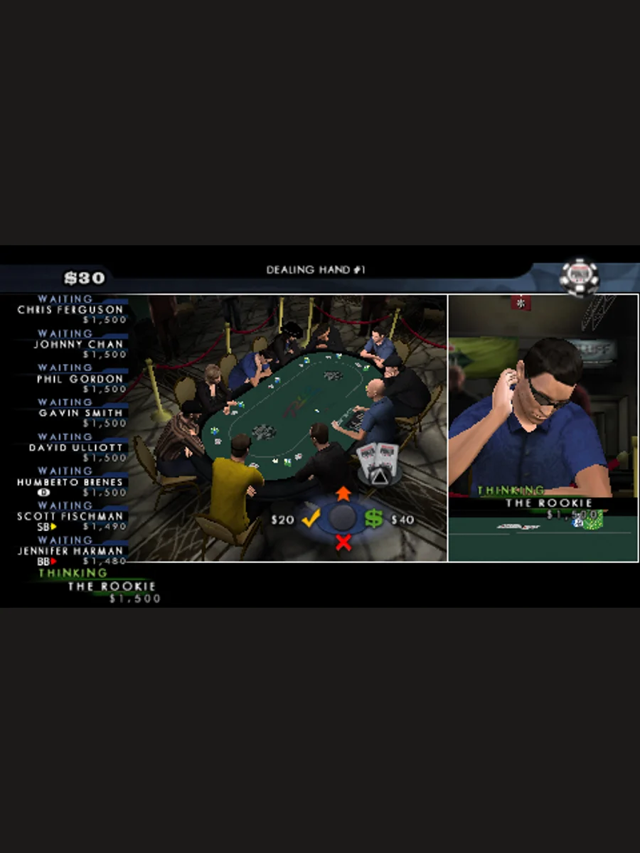Jaquette face World Series of Poker 2008: Battle for the Bracelets