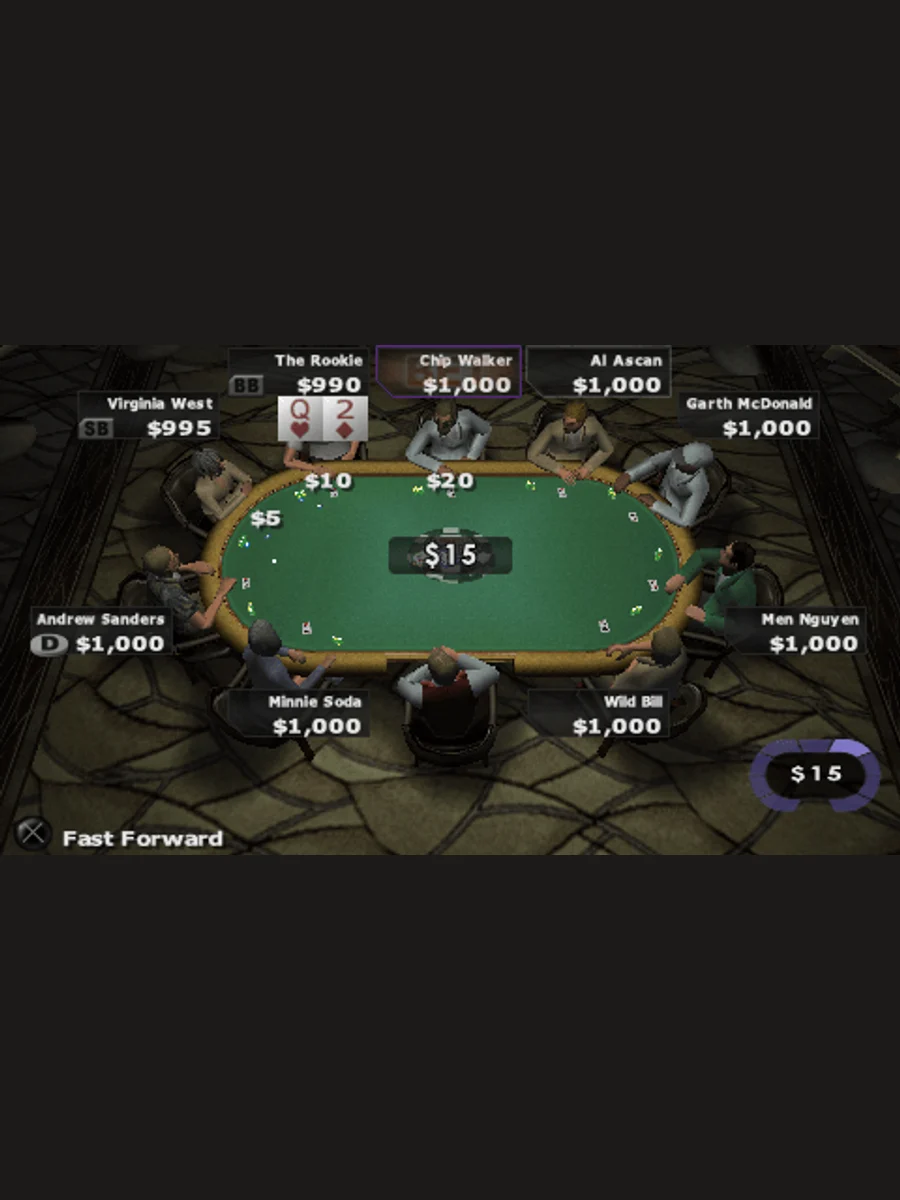 Jaquette face World Series of Poker