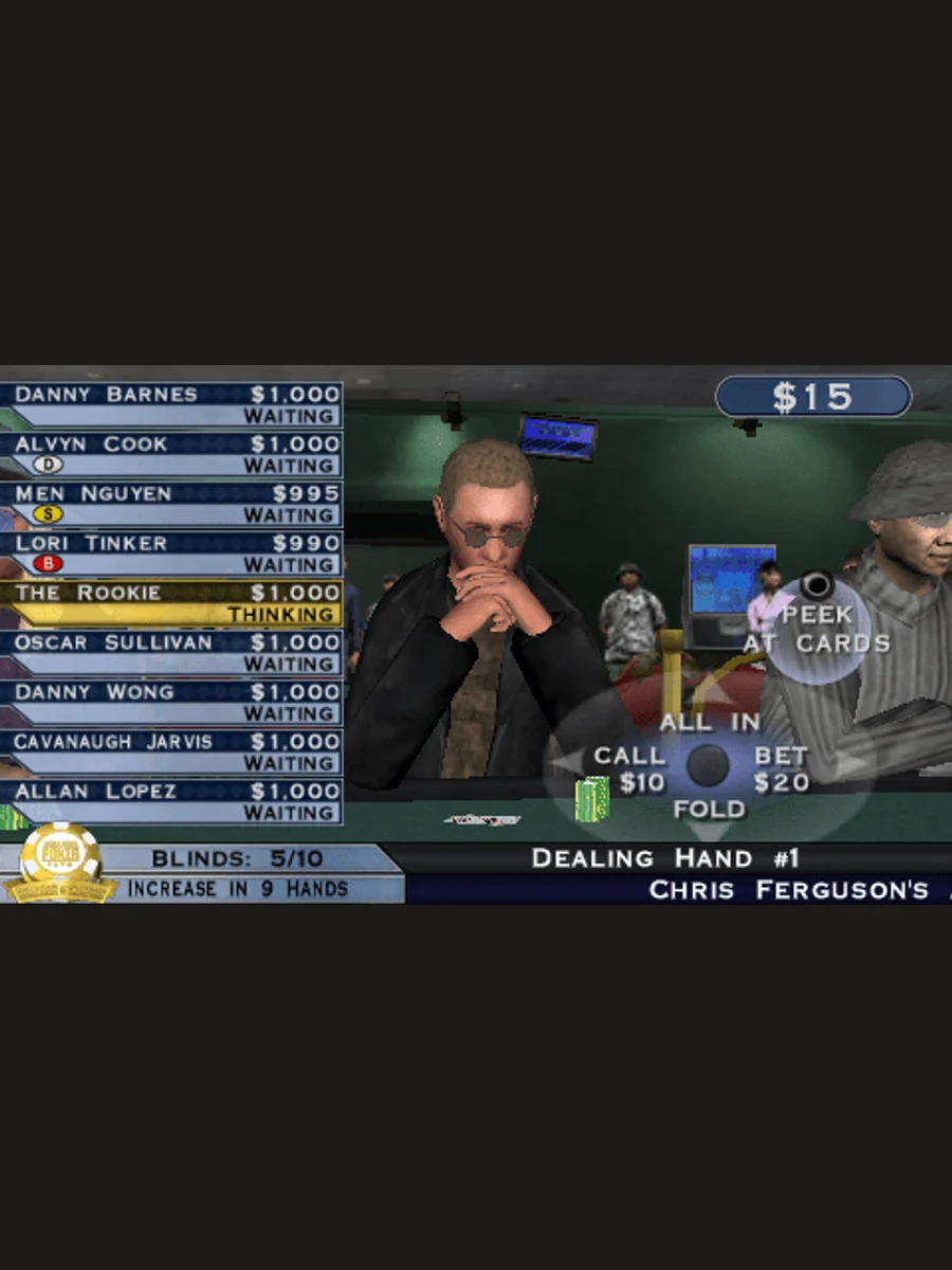 Jaquette face World Series of Poker: Tournament of Champions