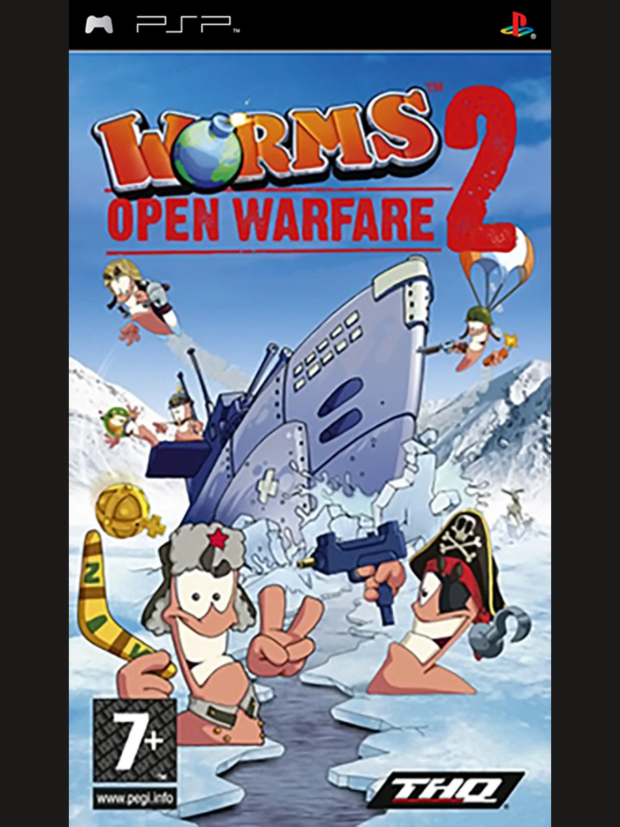 Jaquette face Worms: Open Warfare