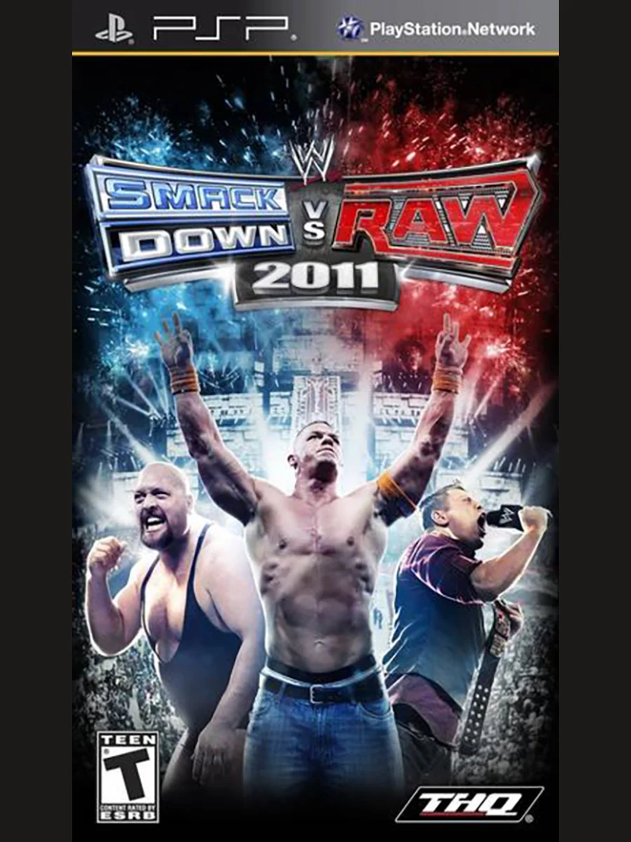 Jaquette face WWE SmackDown vs. Raw 2011