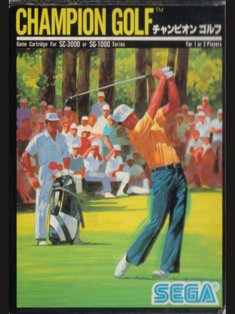 Jaquette face Champion Golf