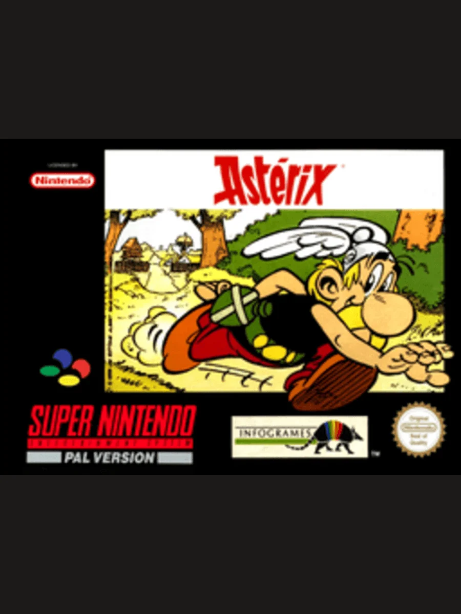 Jaquette face Asterix